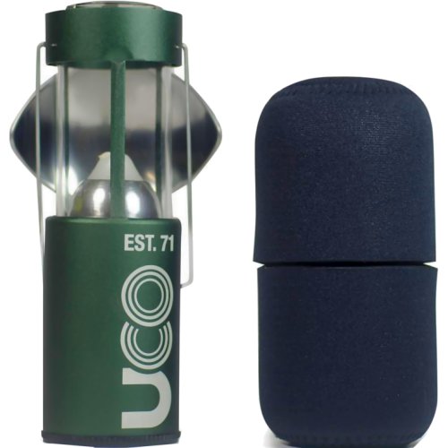 UCO Original 9 Hour Candle Lantern, Reflector and Cocoon Set (Anodised Green)