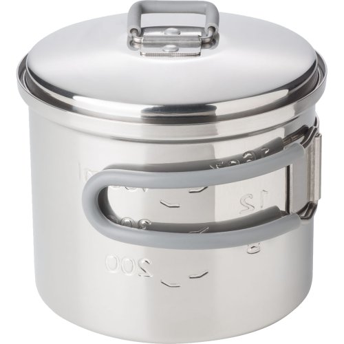Esbit Stainless  Steel Pot with Lid - 625 ml