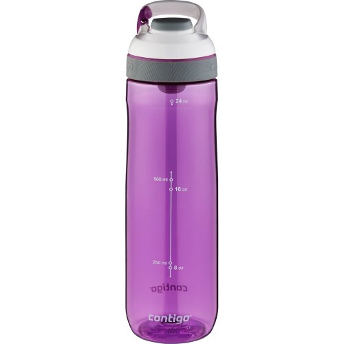 Contigo Cortland Autoseal Water Bottle with Lock - 720 ml (Orchid/White)