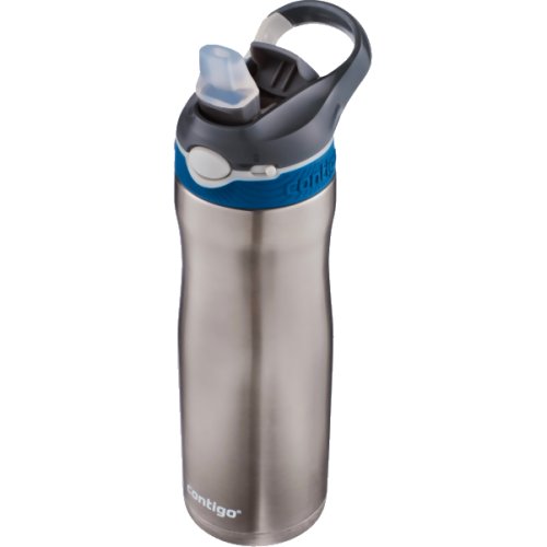 Contigo Ashland Chill Autospout Water Bottle with Lock - 590 ml (Stainless Steel)