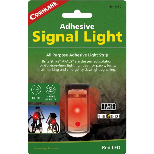 Coghlan's Adhesive LED Signal Light (Red)