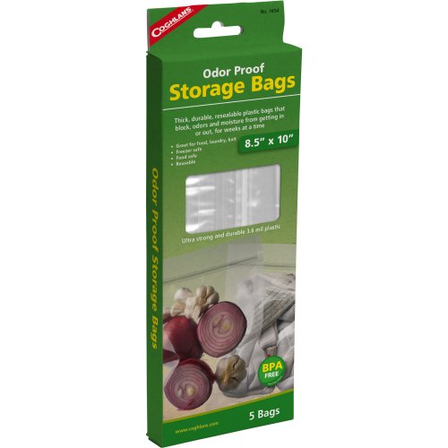 Coghlan's Odour Proof Storage Bags - Medium (Pack of 5)