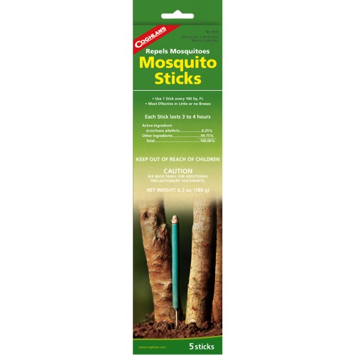 Coghlan's Mosquito Repellent Sticks (Pack of 5)
