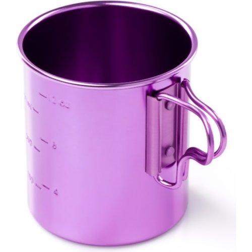 GSI Outdoors Bugaboo Folding Handle Cup 414ml (Purple)