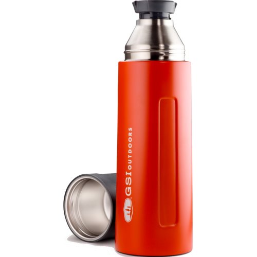 GSI Outdoors Glacier Stainless Vacuum Bottle - Red (1000 ml)