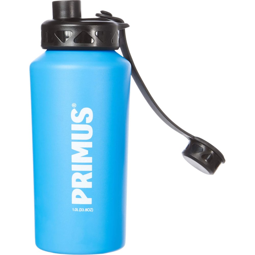 Primus TrailBottle Stainless Steel Water Bottle 1000ml (Blue) - Image 1