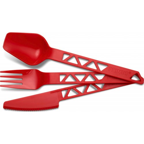 Primus Lightweight Trail Cutlery Set (Red)