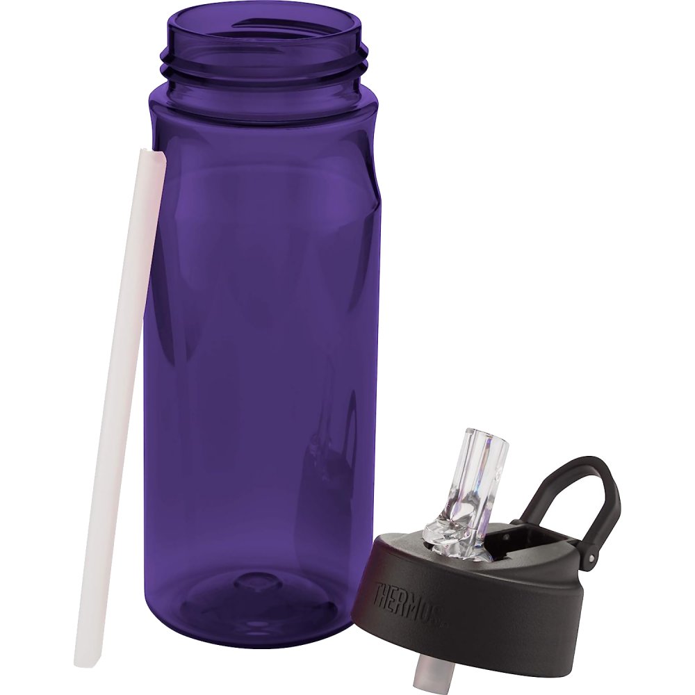 Thermos Intak Hydration Bottle with Straw 530ml (Deep Purple) - Image 1