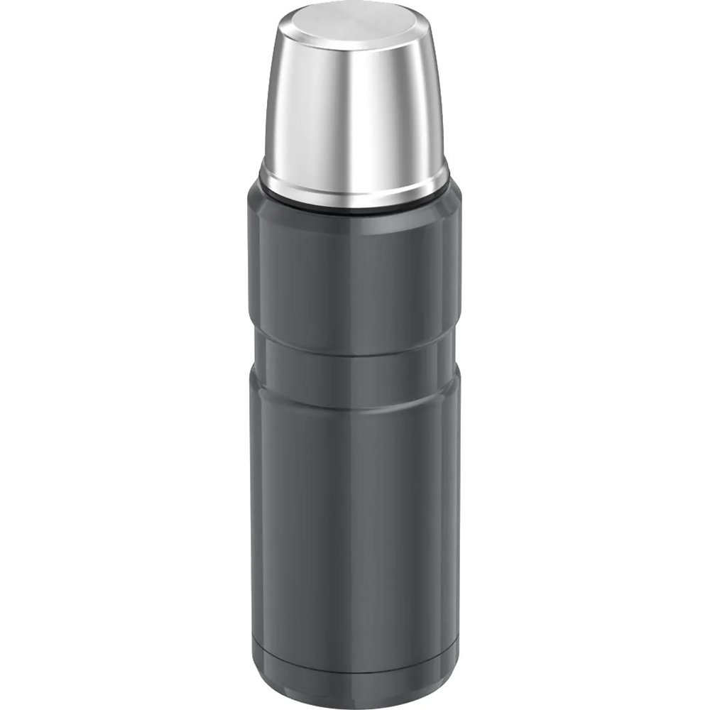 Thermos Stainless King Flask 470ml (Gun Metal) - Image 1