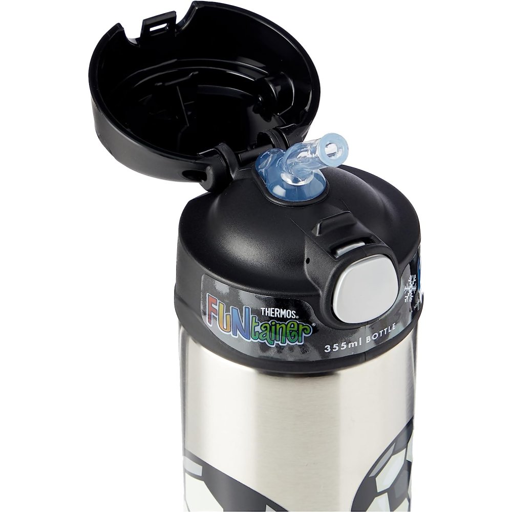 Thermos FUNtainer Hydration Bottle 355ml (Football) - Image 1