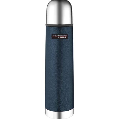 Thermos Thermocafe Hammertone Stainless Steel Flask - Blue (500 ml)