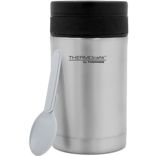 Thermos ThermoCafe Food Flask with Plastic Spoon - 500 ml