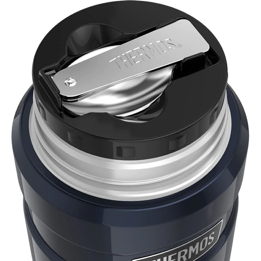 Thermos Stainless King Food Flask 470ml (Blue) - Image 2
