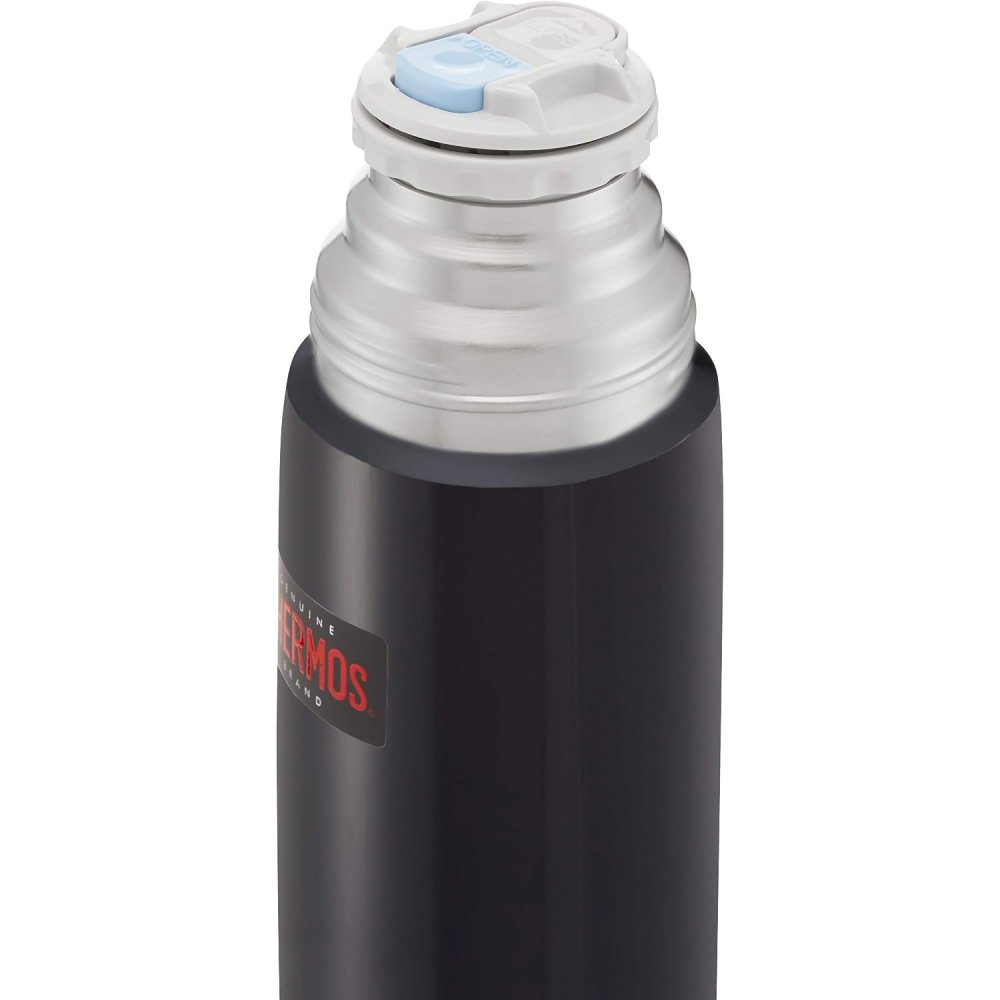 Thermos Light and Compact Stainless Steel Flask 500ml (Blue) - Image 2