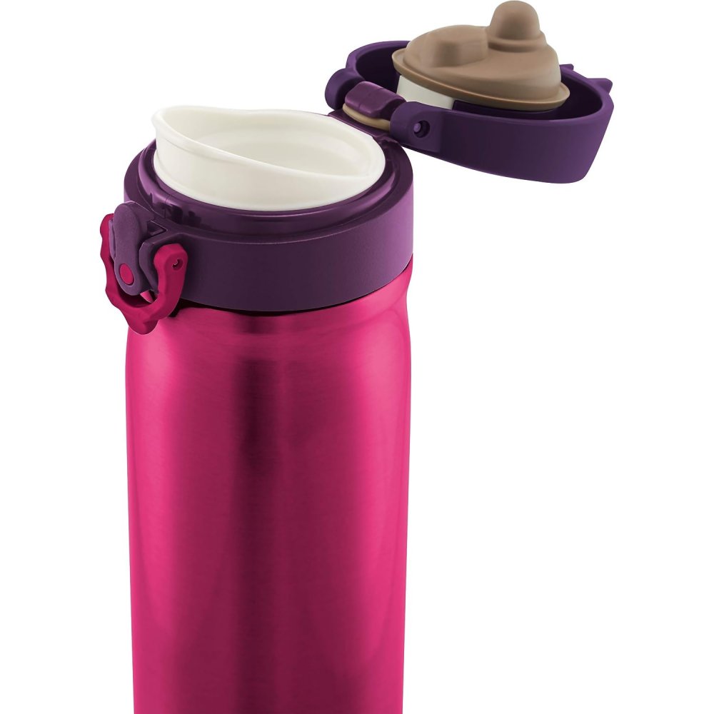 Thermos Stainless Steel Direct Drink Bottle 470ml (Pink) - Image 1