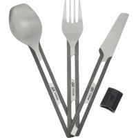 Preview Esbit Cutlery Set - Titanium (3 Piece)