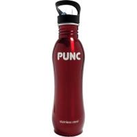 Preview Punc Stainless Steel Curved Bottle - Red (750 ml)