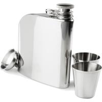Preview GSI Outdoors Glacier Stainless Traditional Hip Flask Set (177 ml)