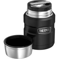 Preview Thermos Stainless Food Flask 470ml (Matt Black) - Image 1