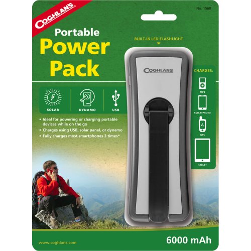 Coghlan's 6000 mAh Portable Power Pack with LED Flashlight