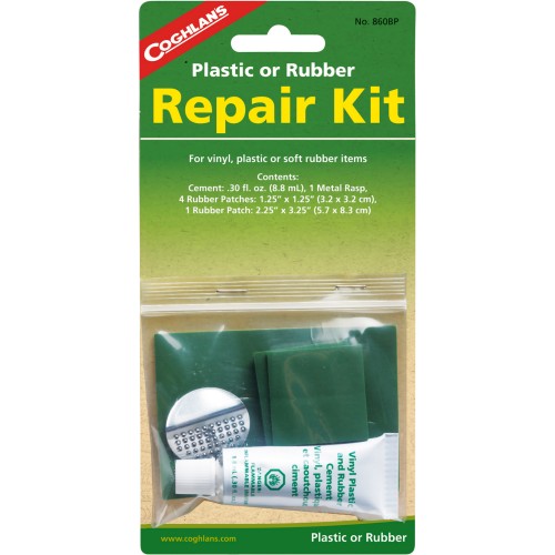 Coghlan's Repair Kit for Plastic or Rubber