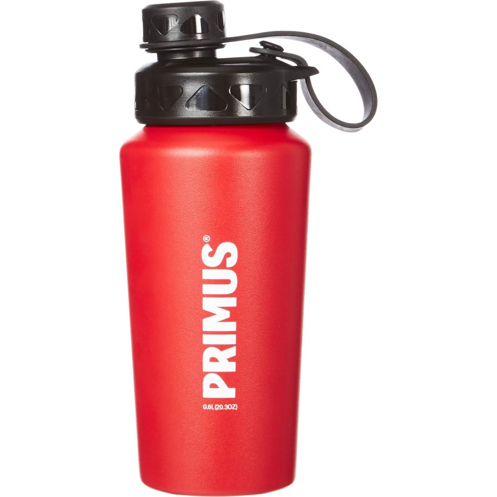 Primus TrailBottle Stainless Steel Water Bottle 600ml (Red)