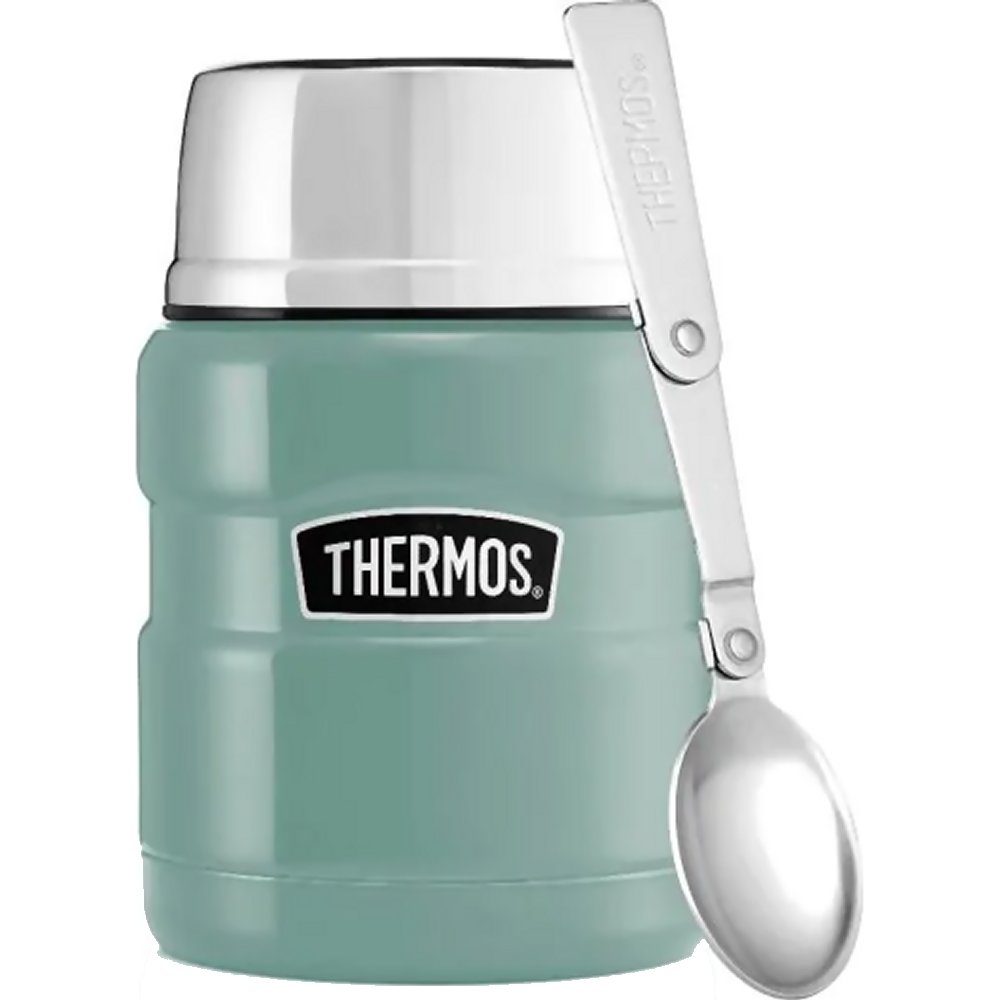 Thermos Stainless King Food Flask 470ml (Duck Egg) - Image 1