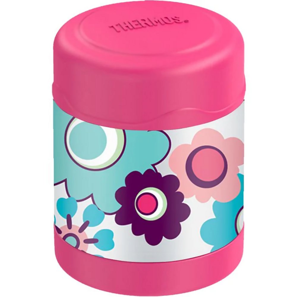 Thermos FUNtainer Food Jar 290ml (Pink Floral) - Image 1