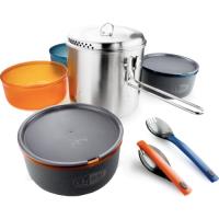 Preview GSI Outdoors Glacier Stainless Steel Dualist Ultralight Backpacking Cookset