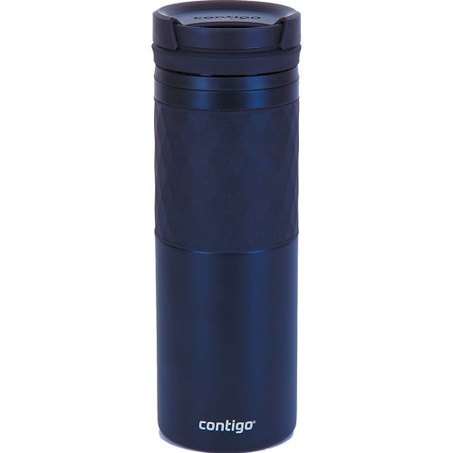 Contigo Twistseal Travel Mug with Ceramic Coating - 470 ml (Matt Black)