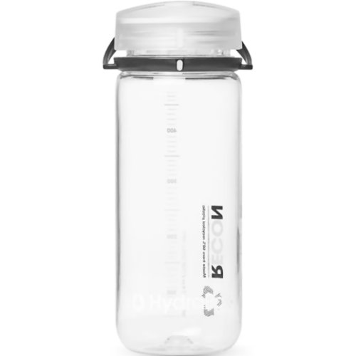 HydraPak Recon Water Bottle - 500 ml (Black/White)