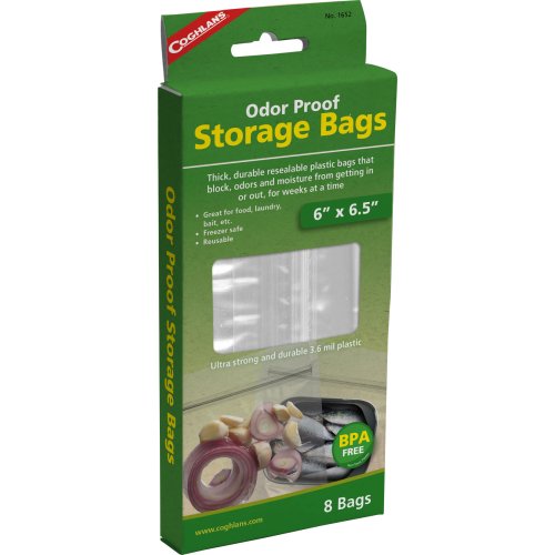 Coghlan's Odour Proof Storage Bags - Small (Pack of 8)