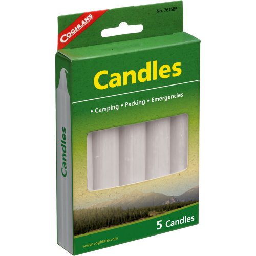 Coghlan's Camping Candles (Pack of 5)