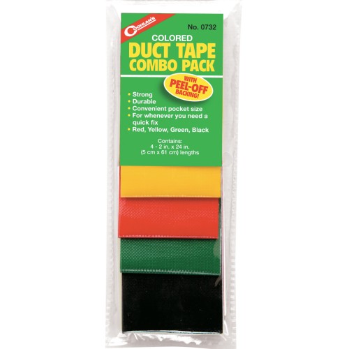 Coghlan's Coloured Duct Tape (Pack of 4)