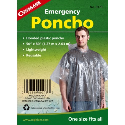 Coghlan's Emergency Poncho (One Size)