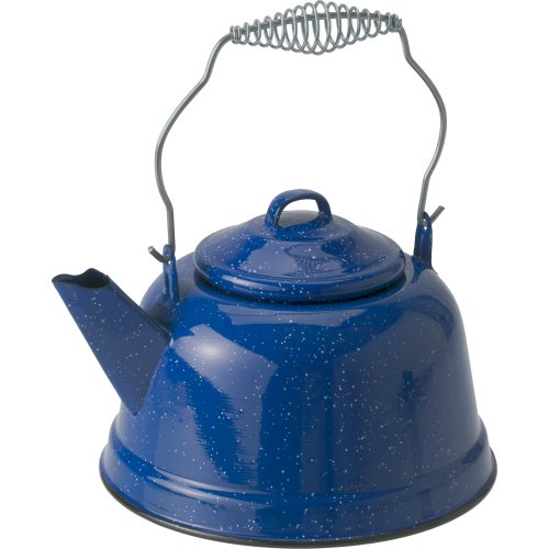 GSI Outdoors Enamelware Tea Kettle - Blue (2400 ml)