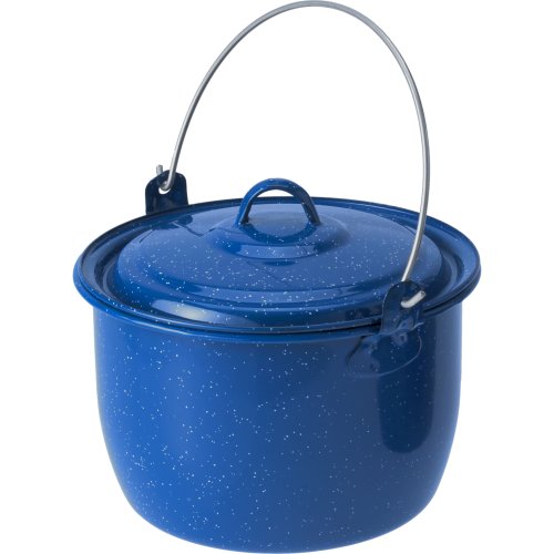 GSI Outdoors Enamelware Cooking Pot - Blue (2800 ml)