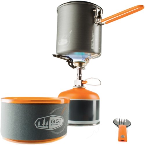 GSI Outdoors Pinnacle Soloist Complete Cookset and Stove