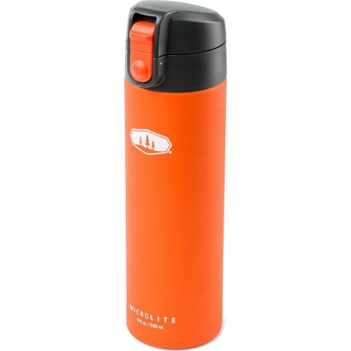 GSI Outdoors Microlite 500 Flip Vacuum Bottle - 500 ml (Orange)