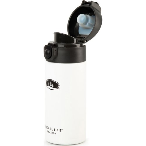 GSI Outdoors Microlite 350 Flip Vacuum Bottle - 350 ml (White)