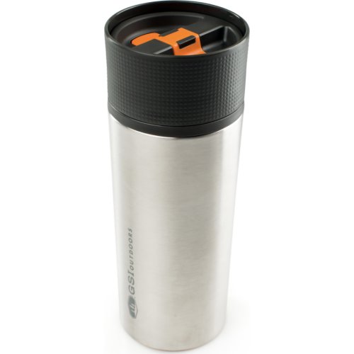 GSI Outdoors Glacier Stainless Commuter Mug 503ml (Brushed Silver)
