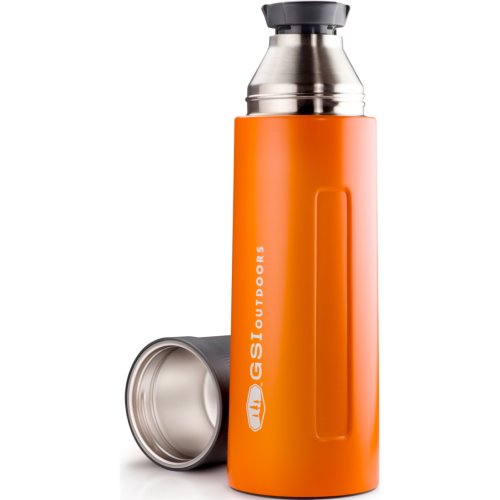 GSI Outdoors Glacier Stainless Vacuum Bottle - Orange (1000 ml)