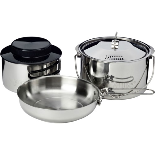 Primus Gourmet Stainless Steel Deluxe Cook Set (5 Piece)