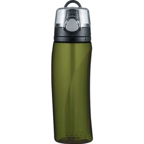 Thermos Intak Hydration Bottle with Meter - Olive Green (710 ml)