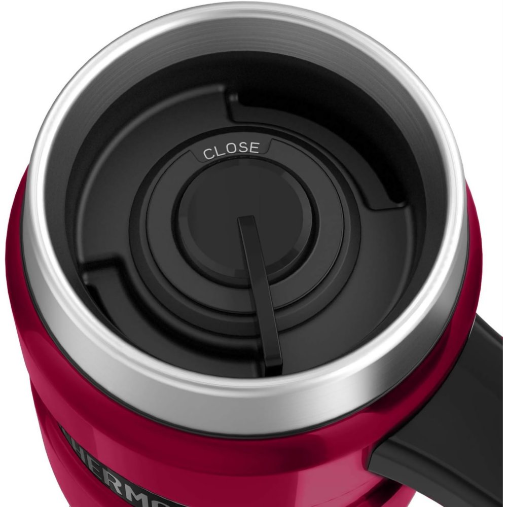 Preview Thermos Stainless King Travel Mug 470ml (Raspberry) - Image 1