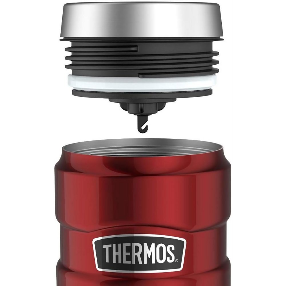 Thermos Stainless King Travel Tumbler 470ml (Red) - Image 1