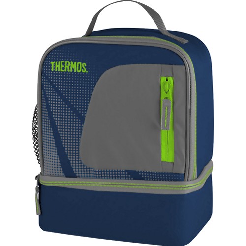 Thermos Radiance Dual Compartment Insulated Lunch Kit (Navy)