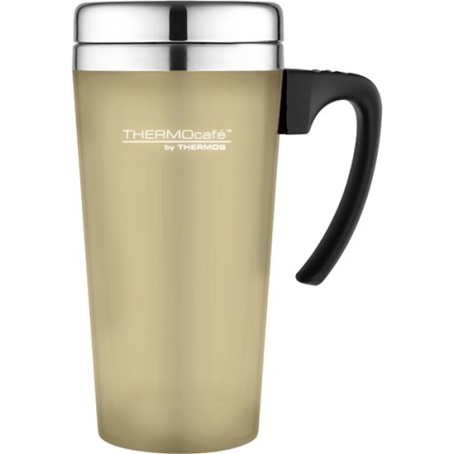 Thermos Thermocafe Soft Touch Travel Mug - 420 ml (Chalk)