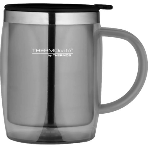 Thermos Thermocafe Translucent Desk Mug - 450 ml (Steel)