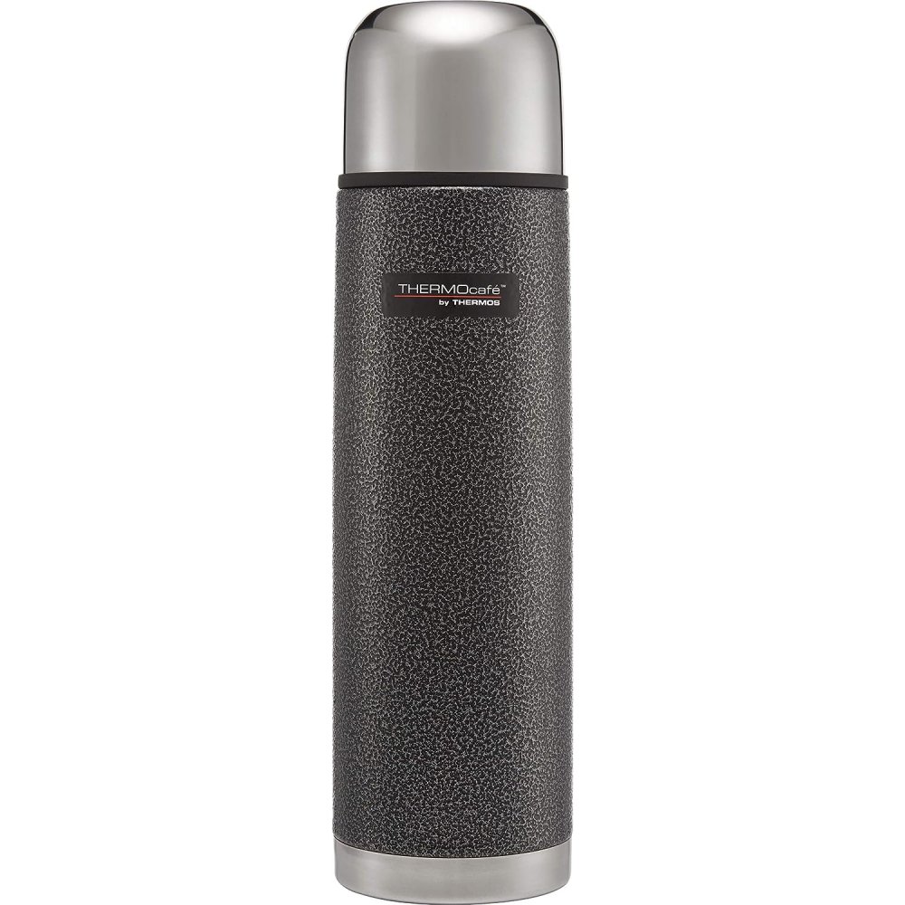 Thermos Thermocafe Hammertone Stainless Steel Flask 1000ml
